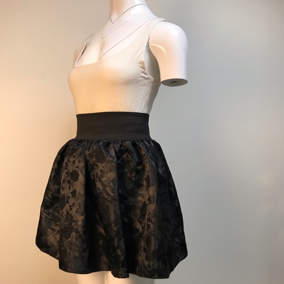 Marquis baby doll mini black and white dress - Picture 1 of 6